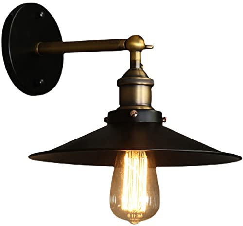 Luce murale americana, luci del portico esterno in stile industriale retrò, barrette creative e lanterne del caffè, apparecchi di illuminazione montati sul balcone corridoio, lampade esterne