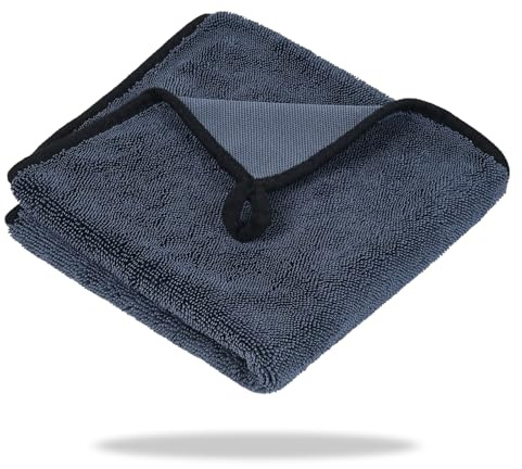 Leebey Total Clean Panno in Microfibra, Asciugatura Rapida Senza Pelucchi Pulizia Micro Fibra, Per Auto, Finestre, Doccia e Cucina (40x60cm, 1 pezzi)