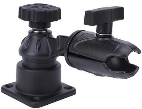 Fabater Fischfinder Mount, Marine Electronic Mount Tiefe Finder Mount, Fischfinder Display Mount Fischfinder Bildschirmhalterung Basis für Marine Boot Fischerei Kajak Pontonkanu