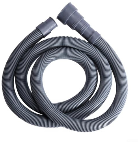 Toute l'extension du tuyau d'eau Kit de rallonge de tuyau de vidange for lave-vaisselle et lave-linge gris 70-200 cm(150CM)