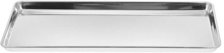 Assiette Plat Rectangulaire Nouilles en Riz Acier de Inoxydable INOX
