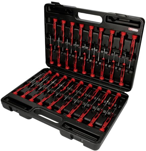 KS Tools 500.7150 Feinmechanik-Schraubendreher-Satz, 37-tlg. | 500.7150, Schraubendrehersatz
