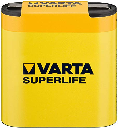 Varta 42341 Zinc-Carbon 4.5 V Non-Rechargeable Battery – Non-Rechargeable Batteries (Zinc-Carbon, 4.5 V, Yellow, Blister, 80 mm, 23.5 mm)