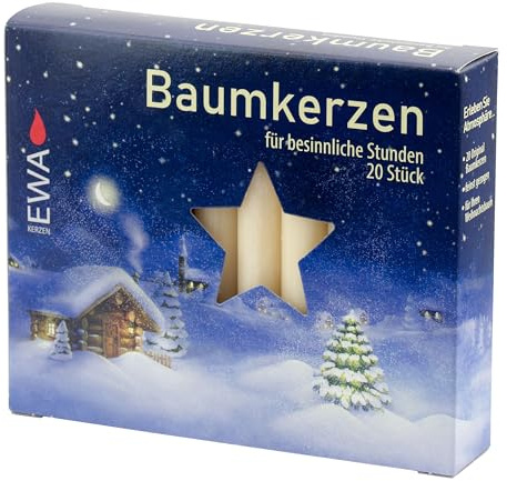 Pyramidenkerzen 13 mm 20 Stück, Champagner
