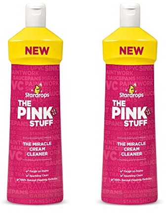 Crema detergente multiuso Stardrops The Pink Stuff The Miracle 500 ml, confezione da 2 x 500 ml