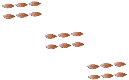 PRETYZOOM 18pièces Supports Bois pour Set De Repose- Forme De Accessoire Décoratif pour Table Maison Restaurant Couleur Marron