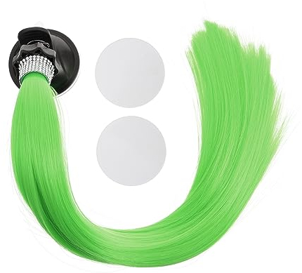 DRESSOOS Ornament Motorradhelm Dreadlock Dekoration Für Und Abnehmbare Geflochtene Perücke Stilvolles Helmzubehör Für Anpassung