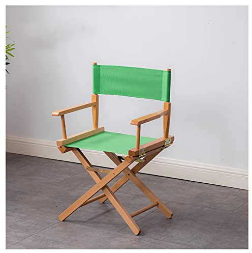 Klappstuhl aus Holz, für Künstler, Make-up-Stuhl, tragbar, hoch, Regiestuhl für Camping, Angeln, Outdoor – Sitz aus Oxford-Gewebe