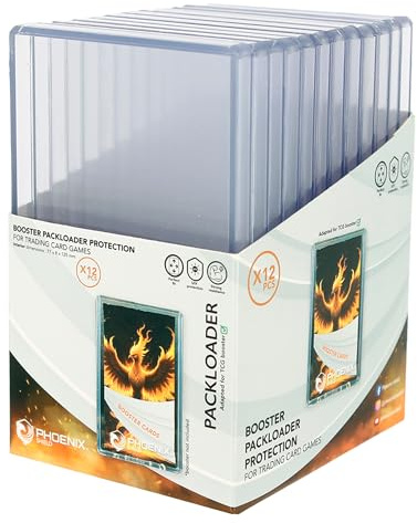 Phoenix Shield | Kompatibel mit Pack Loader für Booster (12 Einheiten) – Sichere Aufbewahrung der Karten