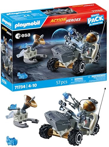 PLAYMOBIL | Action Heroes | ESA | Weltraummission | Spielzeug für Kinder ab 4 Jahren | 71734