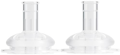 Oberni Toddler Sippy Cup Replacement Spout, Valved Non-Spill, Suitable for OBN-2253/OBN-2254/OBN-2653/OBN-2654 Water Bottle, Pack of 2