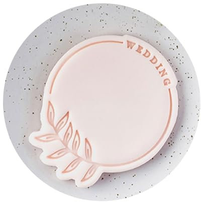 Hermosos moldes de galletas con marco estampado, herramienta resistente para hornear cocina para crear diseños de galletas con patrón coreano