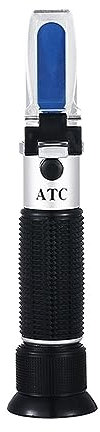 Honigrefraktometer, Handheld 10-30% Wasser Honig Refraktometer for Honig Zucker Konzentration ATC Honig Feuchtigkeit Meter Imker Tester