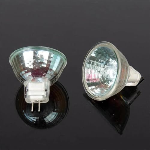 UGEFKMQ MR11 Halogen Glühbirne 50W 12V Halogen Reflektor Birne MR11 12V 20W G4 GU4 GZ4 Bi-Pin Scheinwerfer Dimmbar Warmweiß 10PC 5W