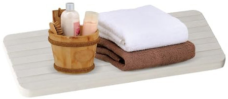 Vassoio in Pietra Assorbente | Base Assorbiacqua Multiuso,Tappetino Antiscivolo Asciugatura Rapida Anti-odore per Cucina Bagno Piano Lavabo