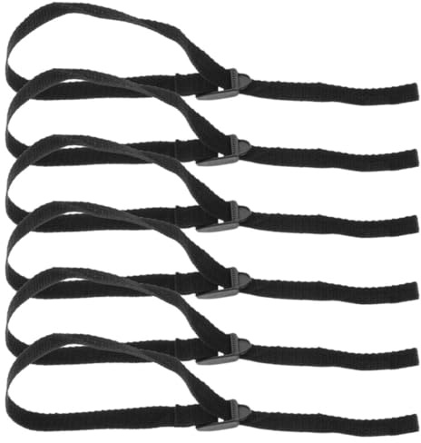 IMIKEYA Lot de 6 Dragonnes en Nylon pour Bâtons de Marche et Ski, Sangles Réglables Maintien Amélioré, Adaptées à Toutes Tailles de Poignets pour Usage Quotidien