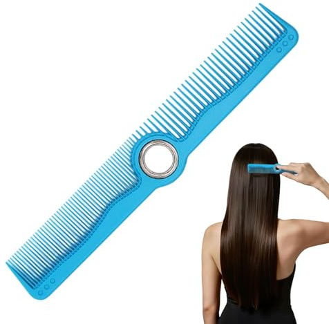 Pettine da Taglio Capelli | 20,3 cm con Centro Girevole | Strumento Antistatico da Taglio Stilista | Per Capelli Spessi Ricci Lisci Parrucchieri Uomo Donna Adulti Casa Salone Barberia
