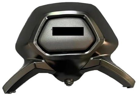 Portaequipajes Moto para Yamaha TMAX530 2012-2016 Almohadilla Protectora para El Respaldo del Asiento Trasero Pasajero De La Motocicleta Trasero para Motocicleta(Gloss - Black)