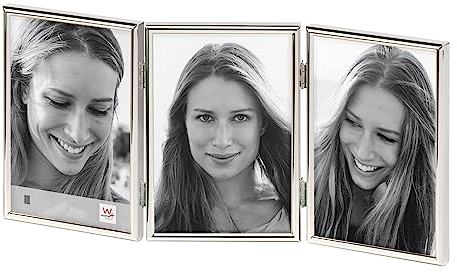 Walther WD015S - Chloe 3 - Portraitrahmen, Silber, 3 x 10 x 15 cm