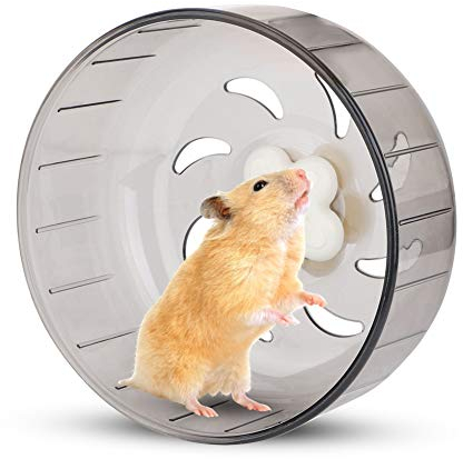 Hamster-Rennrad, 13 cm Hamsterrad Kleines Hamster-Laufrad F¨¹r Haustiere Leises Kunststoff-Rennspielzeug F¨¹r Hamster Rennm?use Meerschweinchen