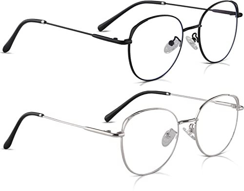 COOLOO Blue Light Glasses, Blue Light Blocking Glasses for Women Men, Gaming Computer Glasses Anti Glare Headache Eyes Strain Glasses with Blue Light