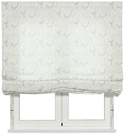 VIEWTEX | Estor Paqueto Traslúcido con Estampado Color Beige Modelo Toxa Cashmere | Medidas 120 x 175cm | Plegable sin Varillas | Fabricado en España | Garantía de 5 Años | Fácil Instalación