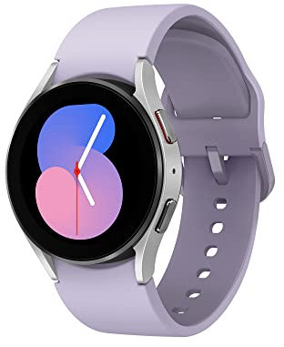 Samsung Galaxy Watch5 40 mm Orologio Smartwatch, Monitoraggio Benessere, Fitness Tracker, Batteria a lunga durata, Bluetooth, Silver [Versione Italiana]