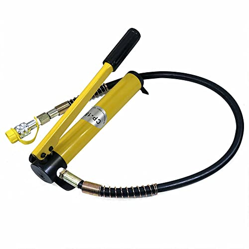 360°6T Hydraulische Presszange Professionalität Crimpzange, V-TH Kontur Verbundrohr Rohrzange Pressmaschine, Kupferrohr-Pressbacken Radialpresse Werkzeug