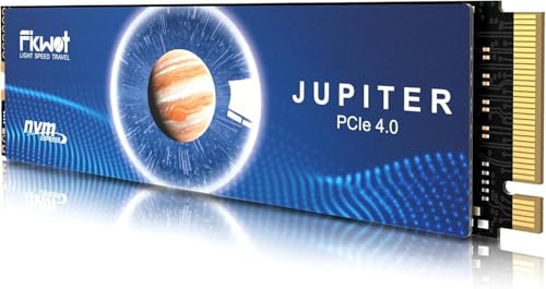 Fikwot FX991 SSD M.2 NVMe 500GB PCIe 4.0 2280, Velocità fino a 7400MB/s in Lettura, Unità a Stato Solido Interna ad Alte Prestazioni, Compatibile con PS5, PC Desktop e Laptop(FX991)