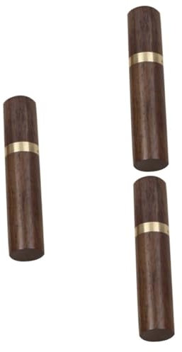 TOPBATHY 3 STK Zahnstocherhalter Aus Holz Aufbewahrungsröhrchen Für Hölzern