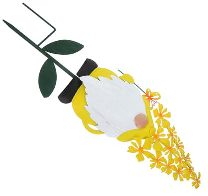 BCOATH Lampe Solaire Décorative De Gnome Pour Jardin Pelouse Sans Câblage Ambiance Lumineuse Unique Piquet Facile à Installer