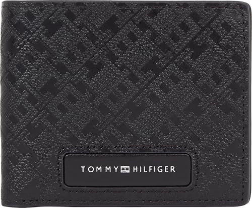 Tommy Hilfiger Geldbörse für Herren AM0AM13027, Schwarz, Casual