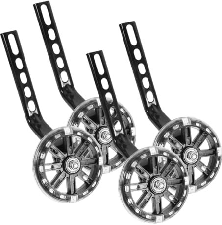 TOGEVAL 2paare Abnutzungs-beständige Trainingsräder Austauschbare Fahrrad-stabilisatoren Für Junge Mädchen Hilfsräder Zubehör