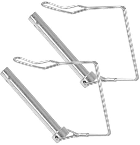 ULTECHNOVO 2pièces Goupille De Verrouillage De Coupleur Goupille De Remorque De Sécurité Heavy Duty Accessoire De Traction Pour Attelage De Camion