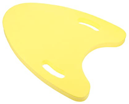 DECHOUS Eva Swim Kickboard Schwimmhilfe Für Junge Mädchen Schwimmbrett Mit Abgerundeten Kanten Schwimmtraining Schwimmbrett Für Anfänger Junge Mädchen Schwimmausrüstung Gelb