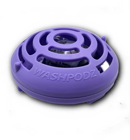 Washpodz Laundry Pod Case – Prevents Undiluted Washing Capsule from Sticking to Clothes – Laundry Pods Container for Dishwasher or Detergent Capsules