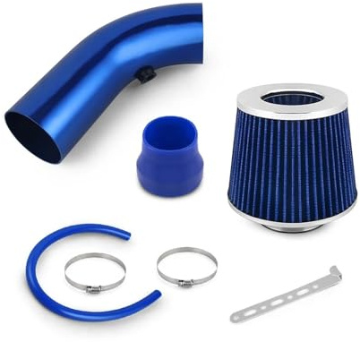 Prise D'air Tuyau Flexible Pour Voiture Tuyau D'admission D'air Universel En Aluminium Pour Voiture 3 Pouces 76 Mm Avec Kit De Filtre À Air Système Froid Tubes(Type 5)