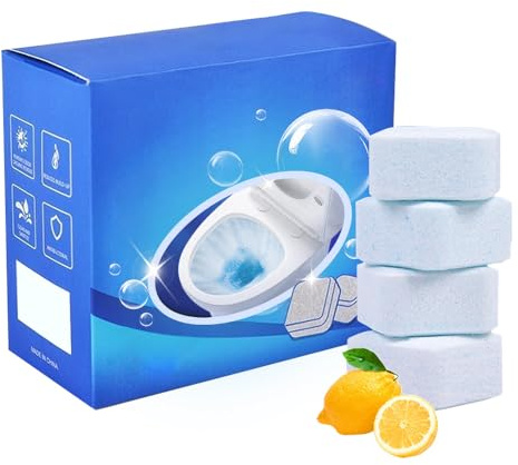 Produit WC, 2025 Nouveau Nettoyant WC, Desodorisant WC Efficace, Nettoyant Toilette, Energy Poudre Détartrante Total Hygiene System (1, Le bleu)