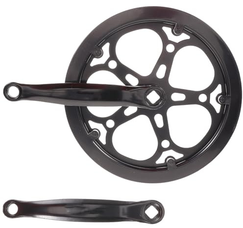 PAMINGONO Einzelnes Singlespeed Fahrrad Kettenblatt 52t 170mm aus Eisen Verschleißfest und Hochfest als Ersatzteil für Mountainbike Kurbelgarnitur