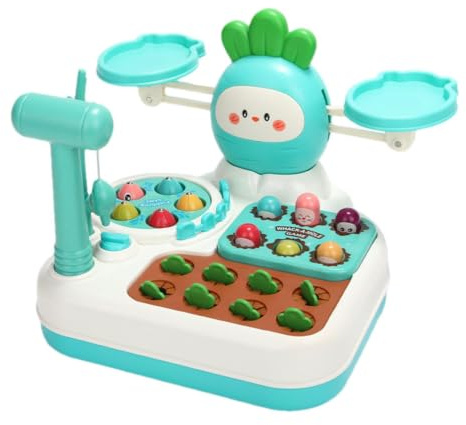 Juego de Recolección de Zanahorias Actividad Educativa | Juguetes de Pesca Para Niños, Niñas, Familias, Maestros, Hogar, Escuela Y Jardín De Infancia