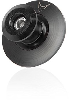 RACEFOXX Ständeraufnahmen mit Schwingenschutz, Aufnahmen, Montageständer, Motorradständer, Bobbins, gefräst, M10, schwarz eloxiert, 1 Paar, für Kawasaki, KTM
