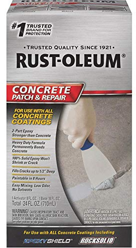 Rust-Oleum 215173 EPOXYShield Concrete Patch, 24-Ounce
