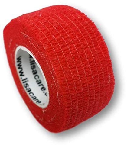 Vendaje de escayola LisaCare®, escayola para dedos autoadhesiva - sin adhesivo ni elástico - vendaje para heridas - 2,5 cm de ancho