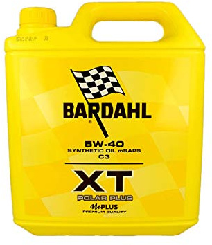 Bardahl XT Polar Plus 5W40 C3 Lubrifiant Huile Moteur Tanica Da 5 Litri