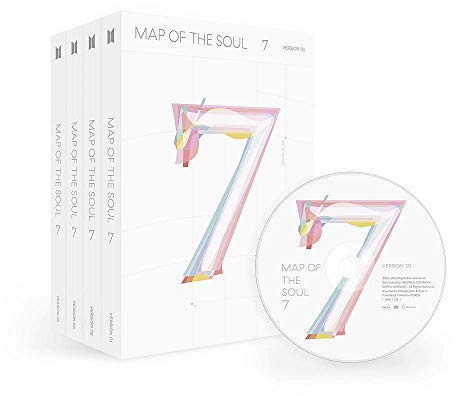 BTS Bangtan Boys – Karte der Seele: 7 Alben + gefaltetes Poster + extra Fotokarten-Set (Version 4)