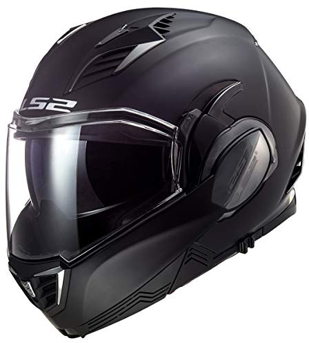 LS2 Helmets Valiant II Blackout Valiant II Modular Helmet (Matte Black - 3X-Large)