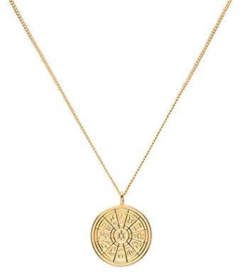 LUUK LIFESTYLE 925 sterling silver necklaces with pendants, modern design, jewellery for women, gift idea, fashion accessory, 20”, elegant vintage style, boho look, festival style, silver and gold