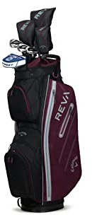 Callaway CG PK REVA Juegos completos de Palos de Golf, Mujer, Berenjena, 8 Piece (Cart Bag)