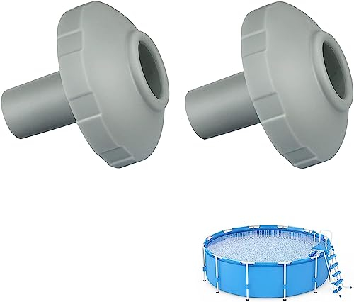 FZQBEY Pool zubehör, Pool einlaufdüse, Einlaufdüse drehbar für Intex und Bestway Pools 32mm 38mm, Pool wartungs zubehör (2 Stück)