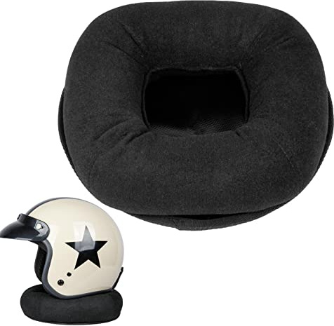 Teksome Helmhalter - Helme Donut | Helmablage verhindert das Rollen der Helme für Motorrad, Diverse und Helme